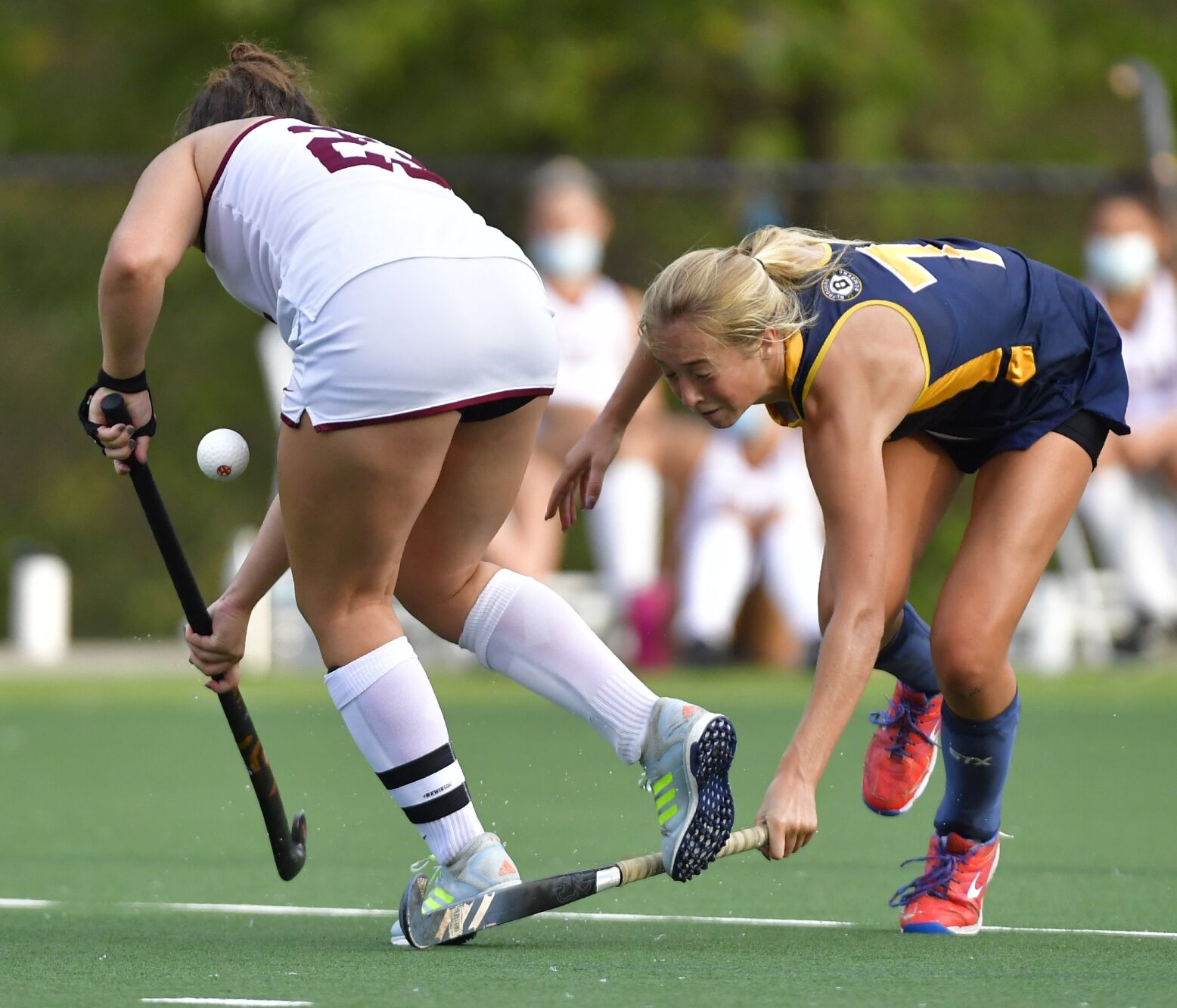 Villa Duchesne vs John Burroughs field hockey